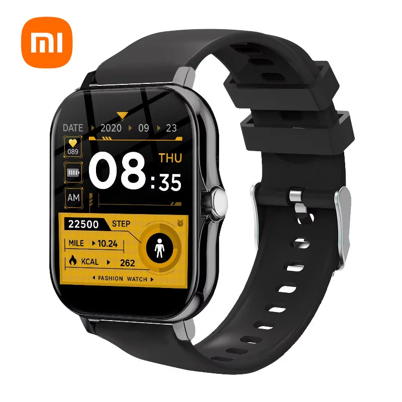 Xiaomi Smart Watch Bluetooth Call Sports Fitness Touchable Screen Monitoring Heart Rate Men Women Multifunctional Smart Watch