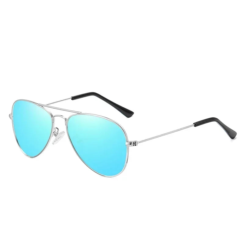 Classic Kids Polarized Sunglasses Fashion Children Pilot Sun Glasses Metal Frame Girls Outdoors Goggle Glasses UV400