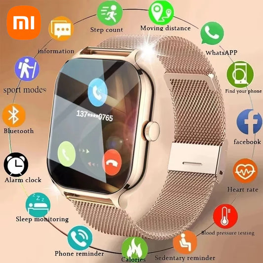 Xiaomi 2025 Selling New Smart Watch for Men Women Newest Sport SmartWatch Faces Bluetooth Call Sports Fitness Phones Android iOS