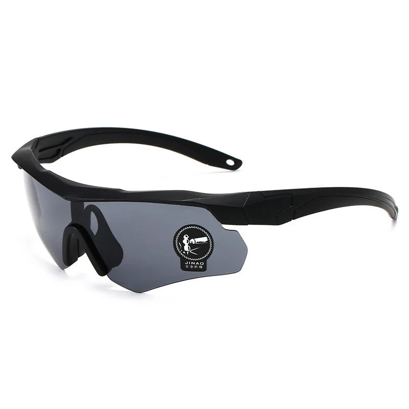 New Military Fan Explosion-proof CS Shooting Tactical Glasses Myopia Sand-proof Riding